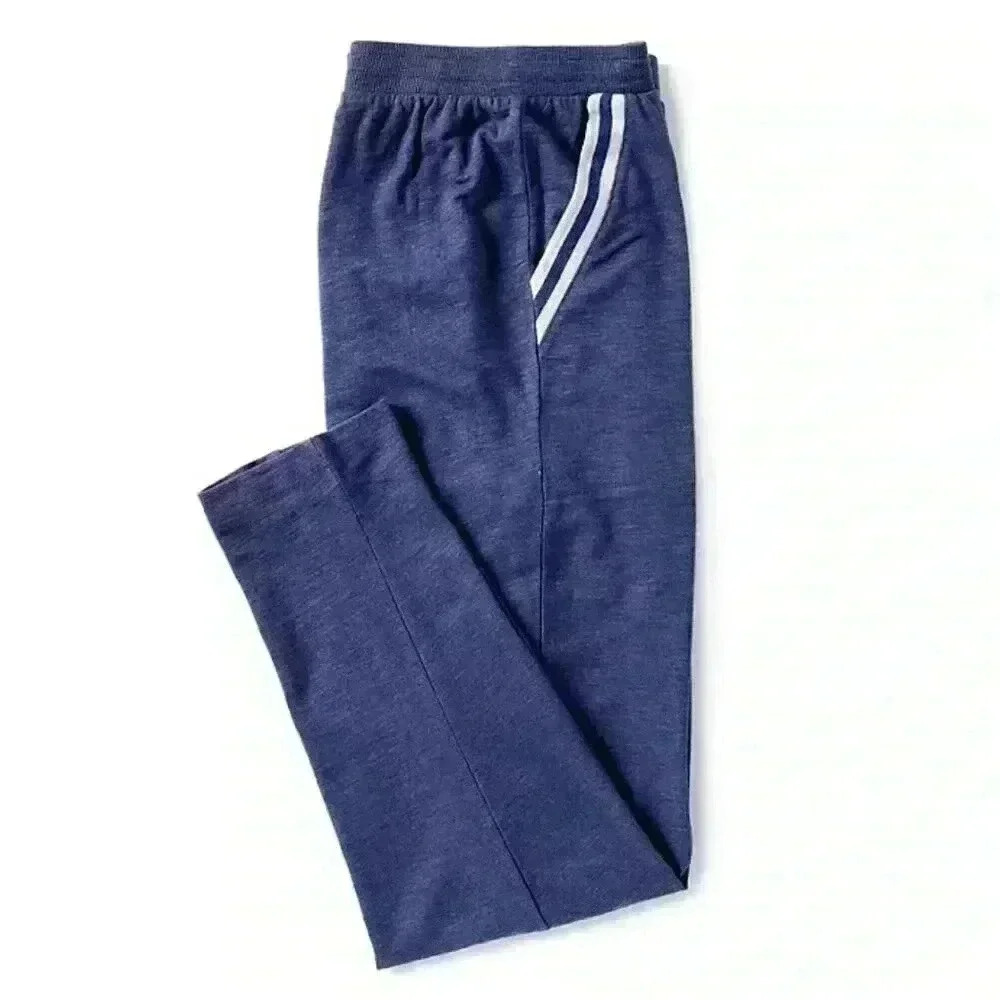 Ted Baker London Mens Bridge Terry Sleep Pants Blue Loungewear Travel Comfy Gift